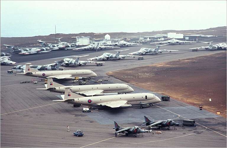 Harriers-Victors-and-Nimrods-on-Ascension-Island