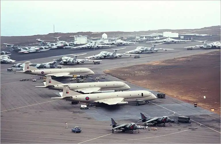 Harriers-Victors-and-Nimrods-on-Ascension-Island