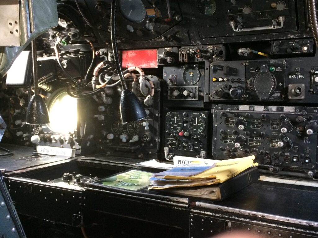 Avro Vulcan rear crew positions