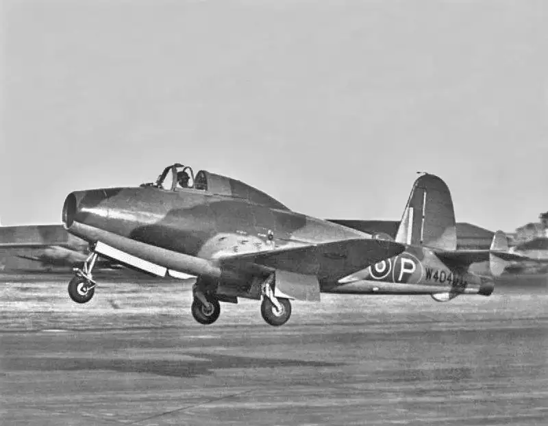 The first Gloster E.28 39 prototype W4041