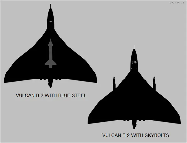 Vulcans with missiles 1