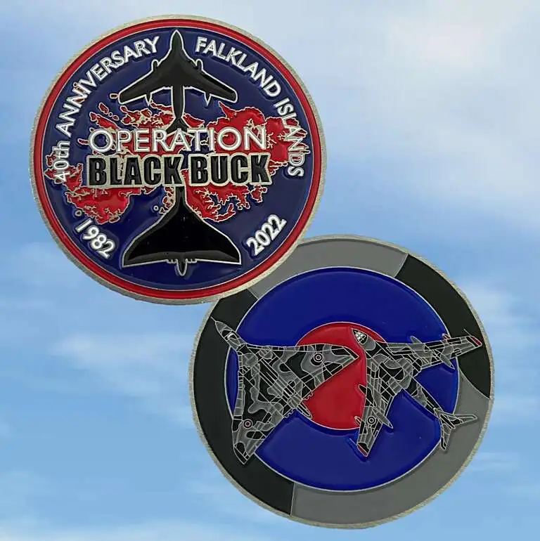 special edition operation black buck 40th anniversary coin 8253 p