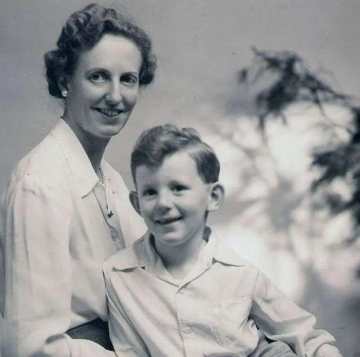 Sean and mother
